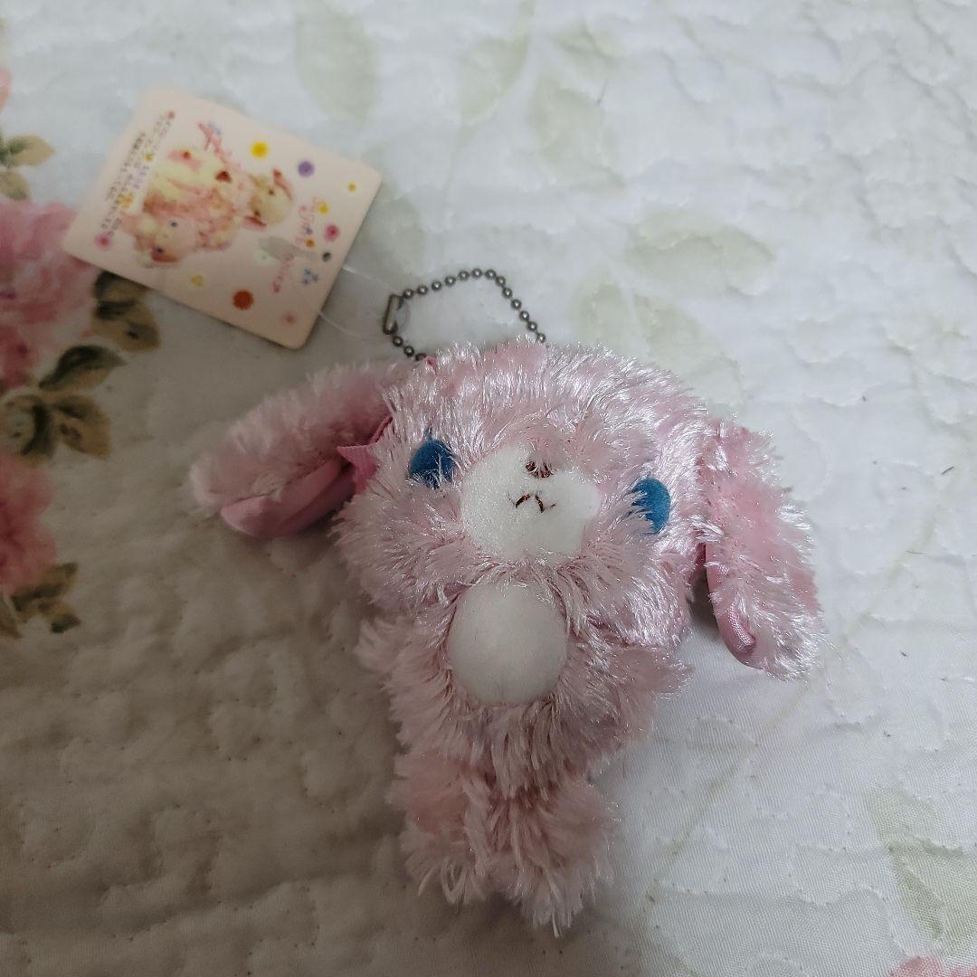 新品タグ付きシュガーバニーズももうさポールチェーンマスコット2006年 シュガーバニーズ はなうさ ももうさ マスコット - メルカリ