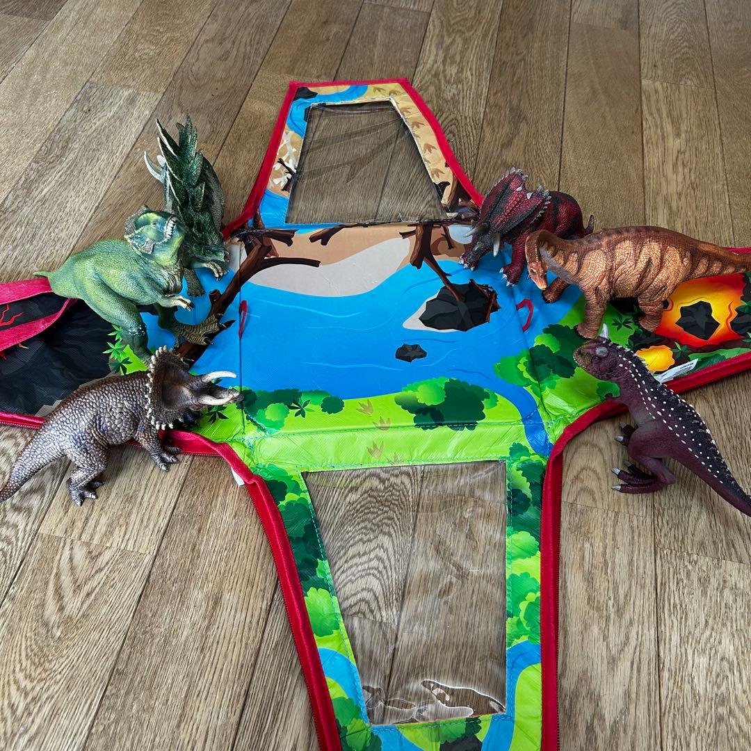 シュライヒ 恐竜火山プレイマットセット 恐竜12体まとめ売り - メルカリ