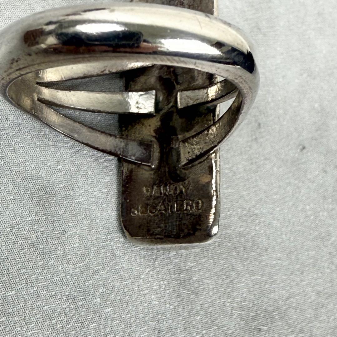 NAVAJO RANDY SECATERO シルバーリング 希少品 16号 - メルカリ
