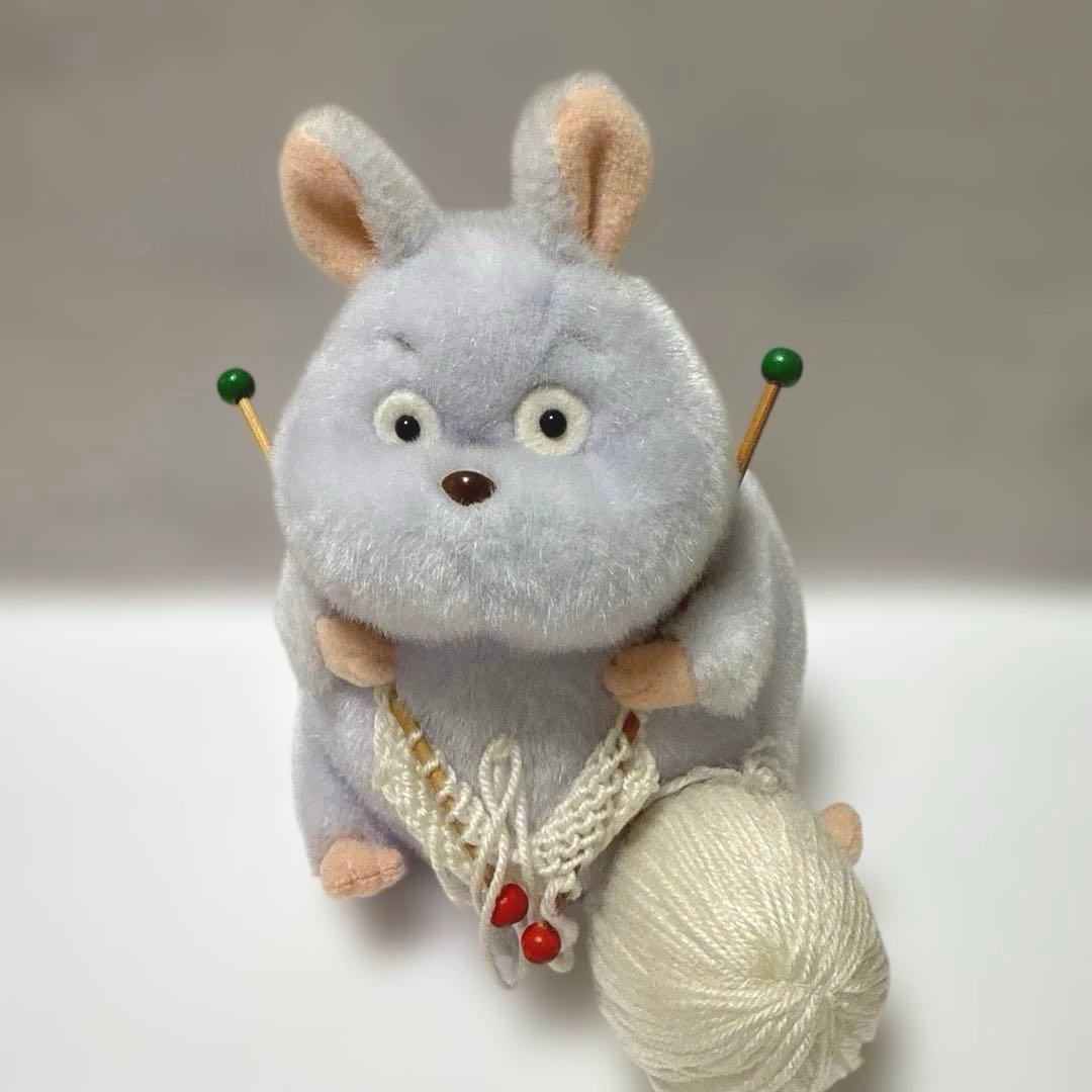 千と千尋の神隠し 坊ネズミ ぬいぐるみ　毛糸玉