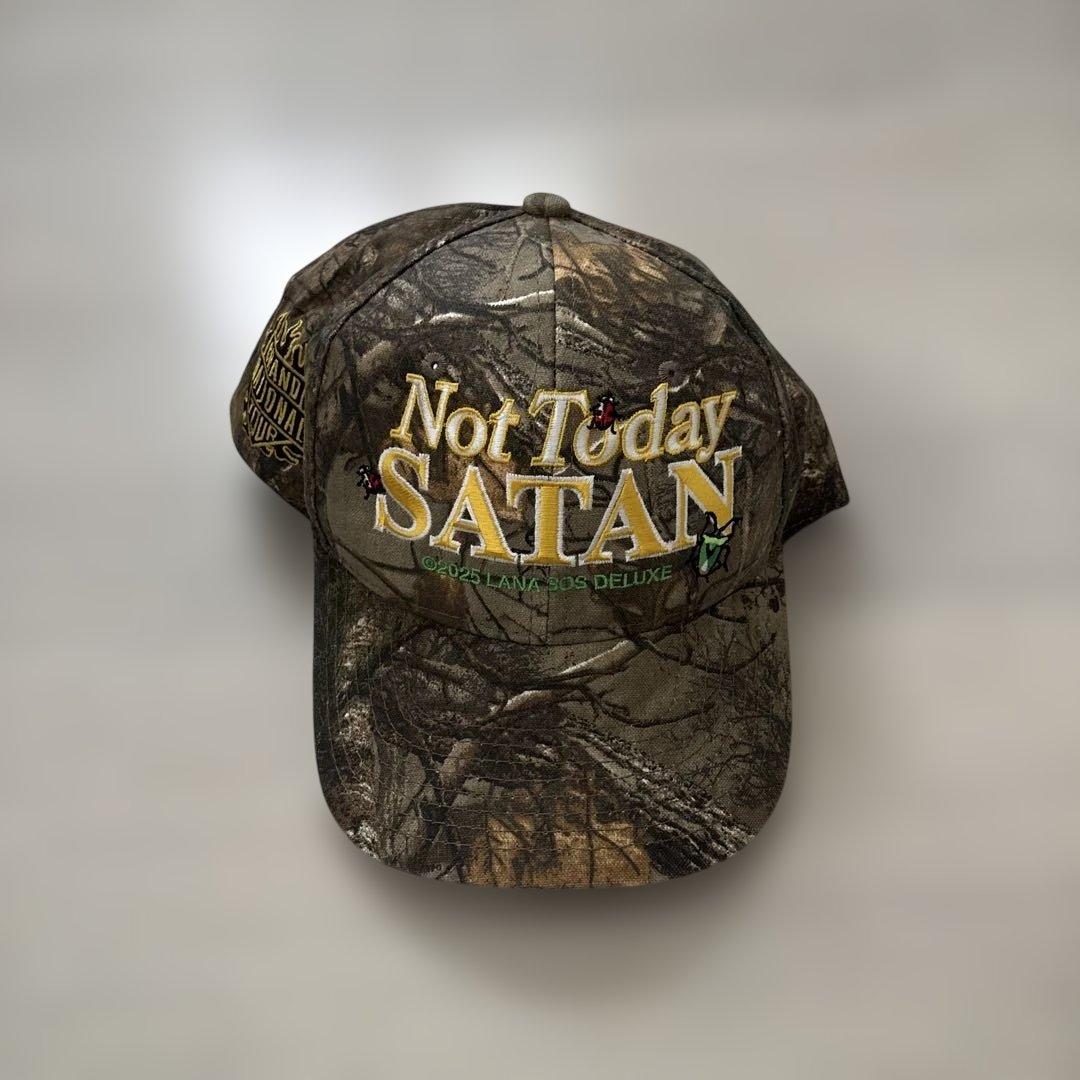 Not Today Satan Sza カモフラージュキャップ - メルカリ
