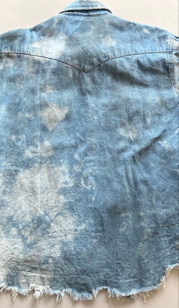90's〜\"Wrangler\"CRUSH WESTERN DENIM SHIRT