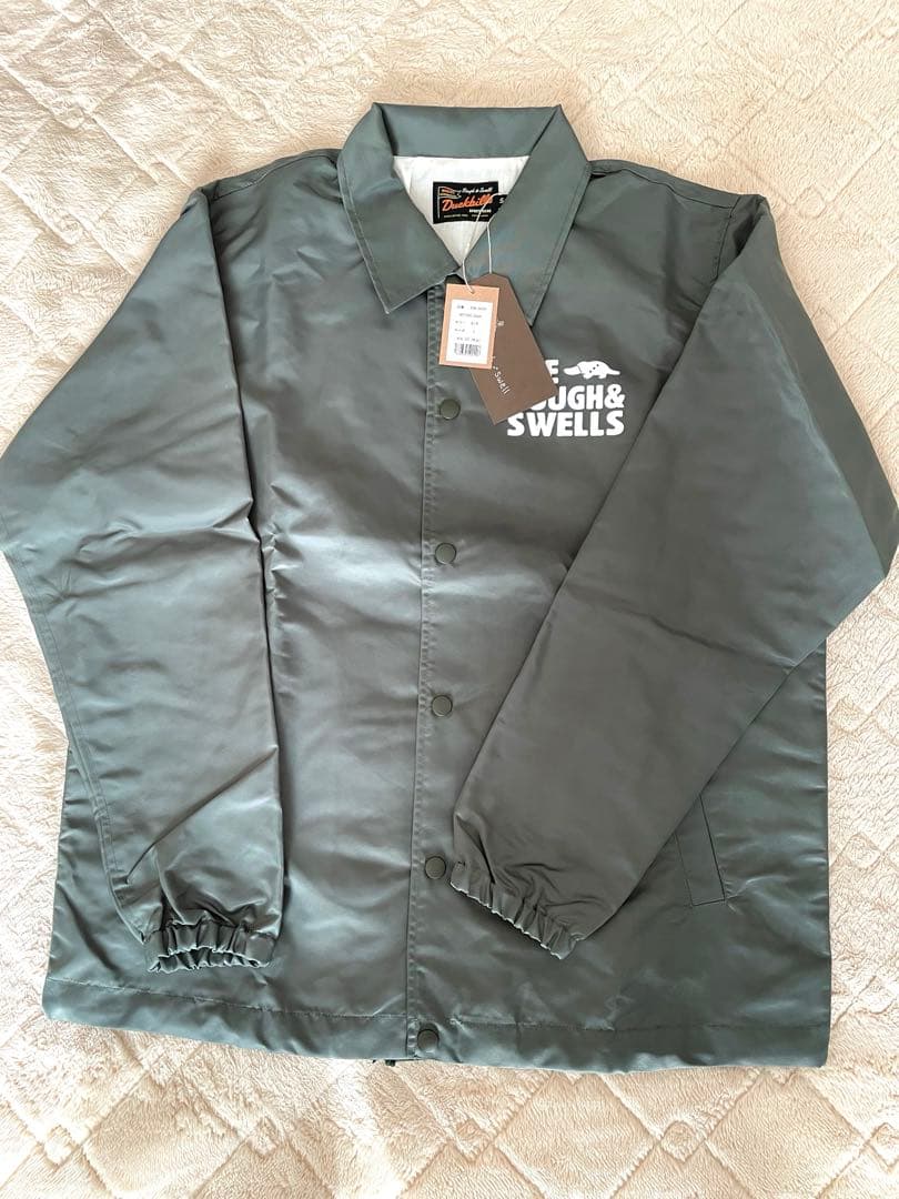 値下げ❗️ ⭐︎新品⭐︎ rough&swell ラフ&スウェル コーチジャケット S ラフアンドスウェル rough＆swell コーチジャケット M - メルカリ