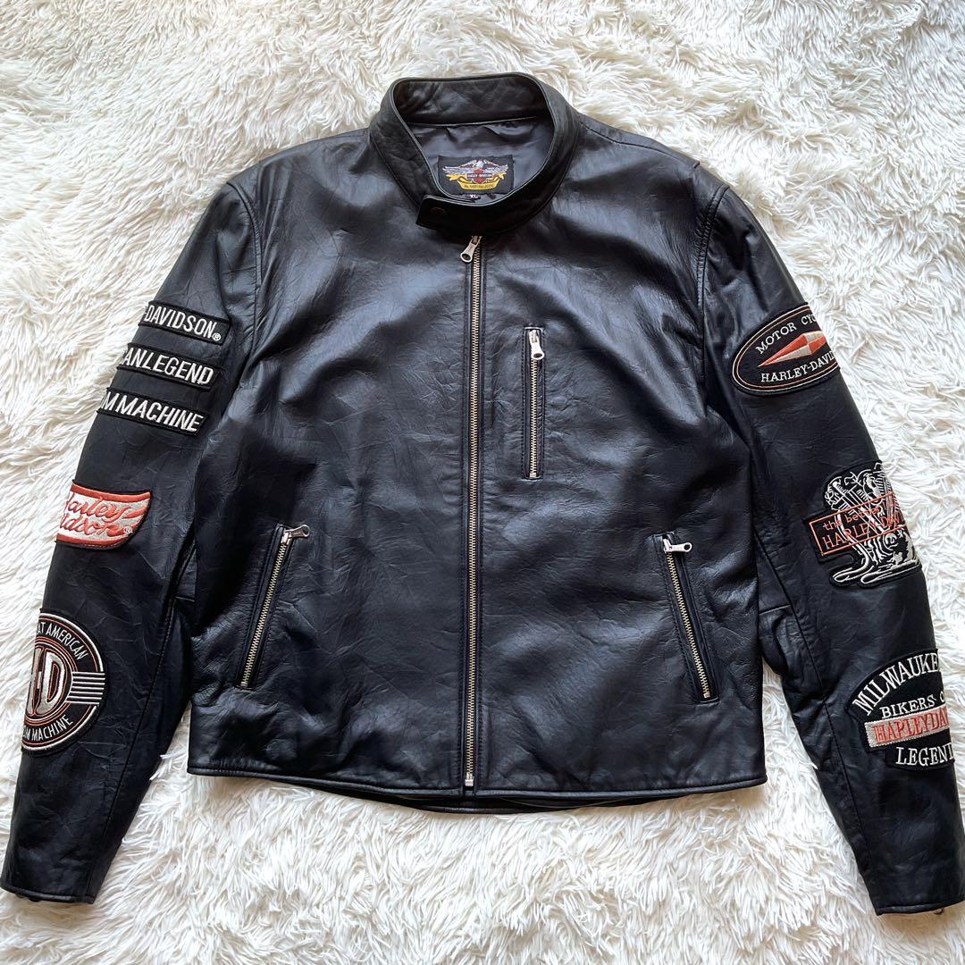 新品未使用✨ハーレーダビッドソン レザージャケット シングル