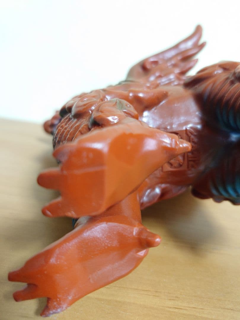 【当時もの稀少！】ブルマァク　ソフビ　ドドンゴ　茶色成形　初代ウルトラマン