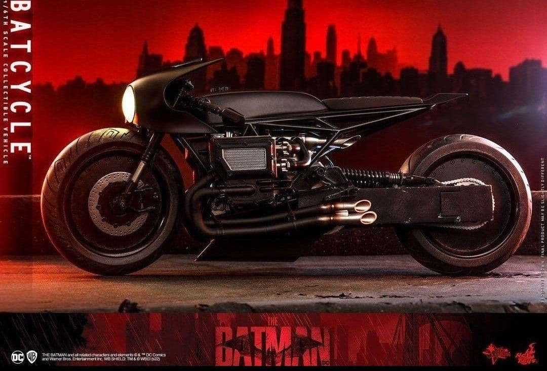 新品　1/6　ホットトイズ　バットサイクル　バットマン　ムービー・マスターピース