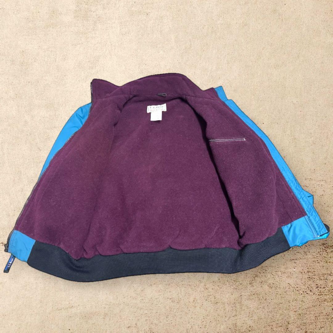 L.L.Bean Warm-up Jacket メンズM相当 ブルーグリーン