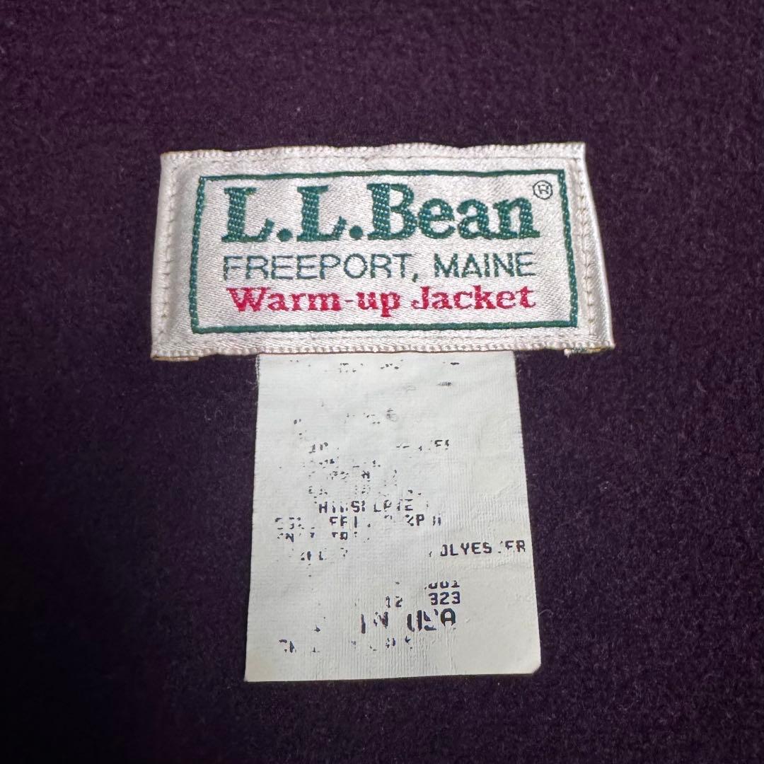 L.L.Bean Warm-up Jacket メンズM相当 ブルーグリーン