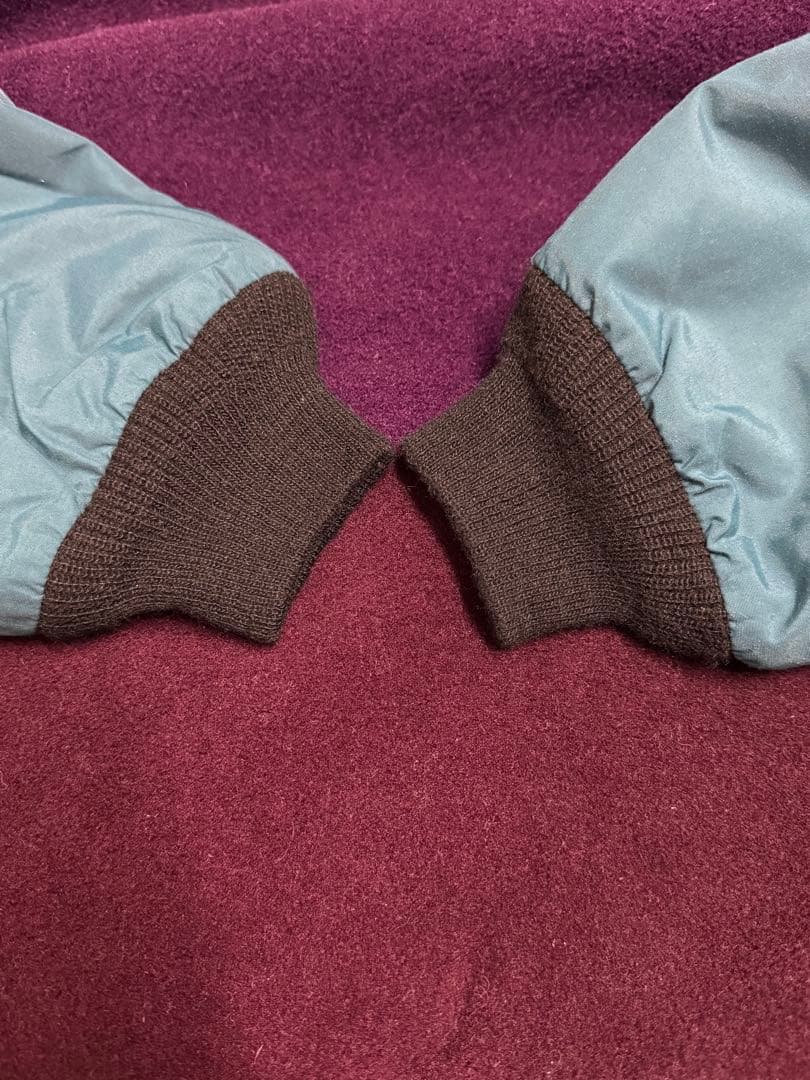 L.L.Bean Warm-up Jacket メンズM相当 ブルーグリーン