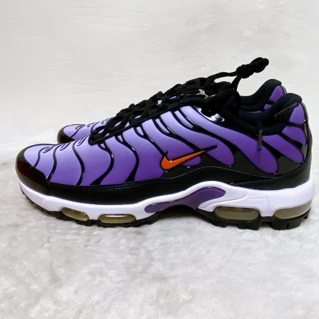 未使用品　ナイキエアマックスプラスゴルフ　27.5cm　パープル　ゴルフシューズ