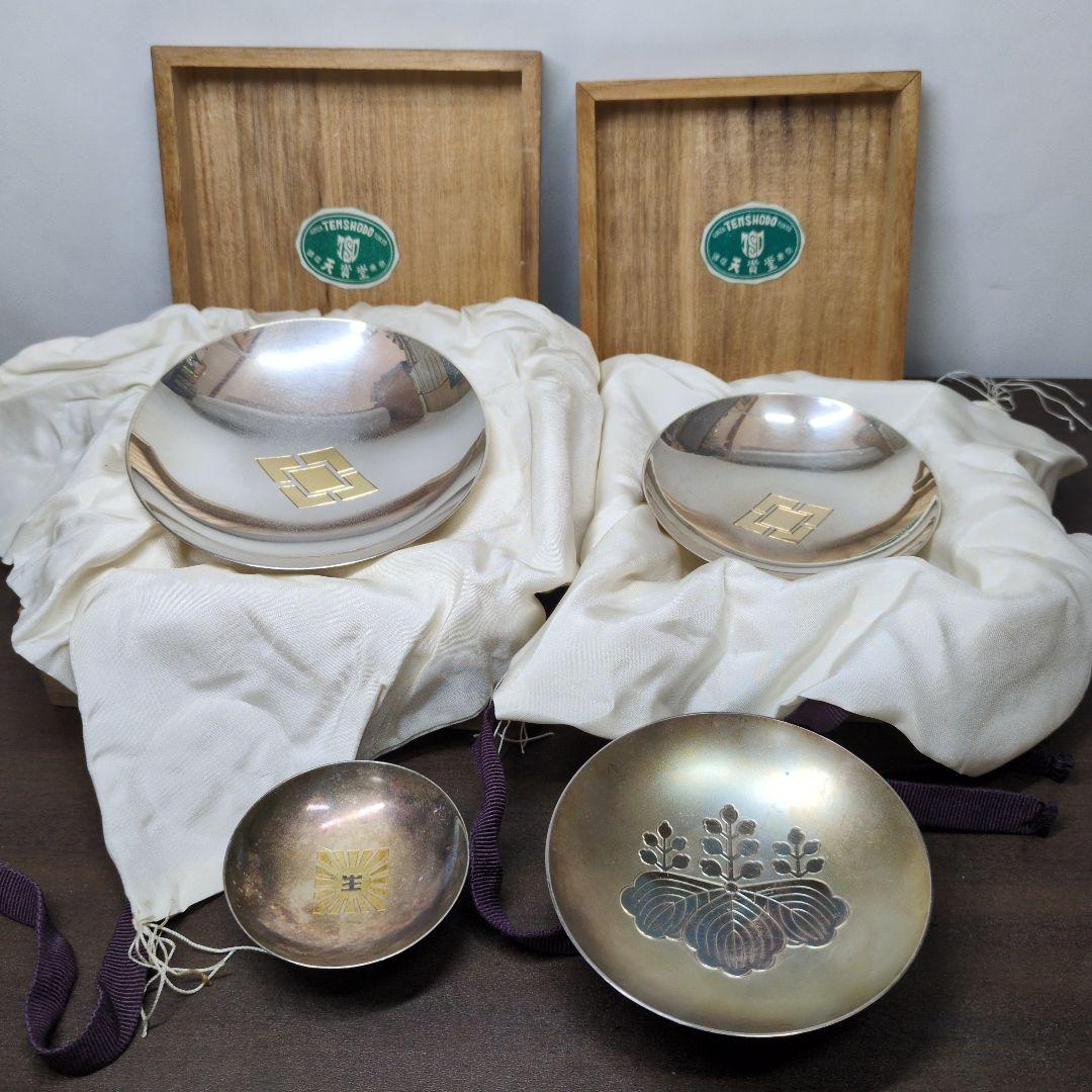 純銀 盃 4点 総重量約309g ◇作 三重 神の穂 純米吟醸 750ml | 日本酒専門店 佐野屋 JIZAKE.COM