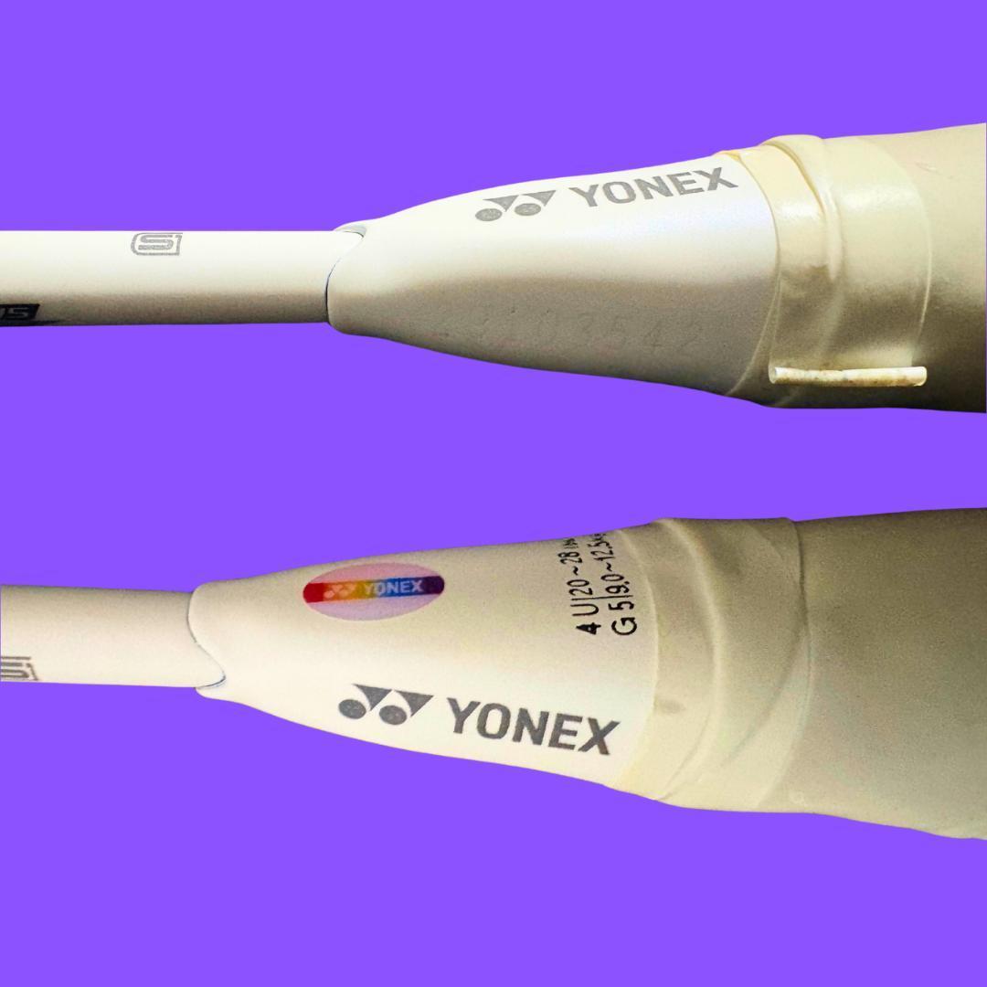 ナノフレアネクステージ 4U5 中級者向けラケット（ガット張上げ済