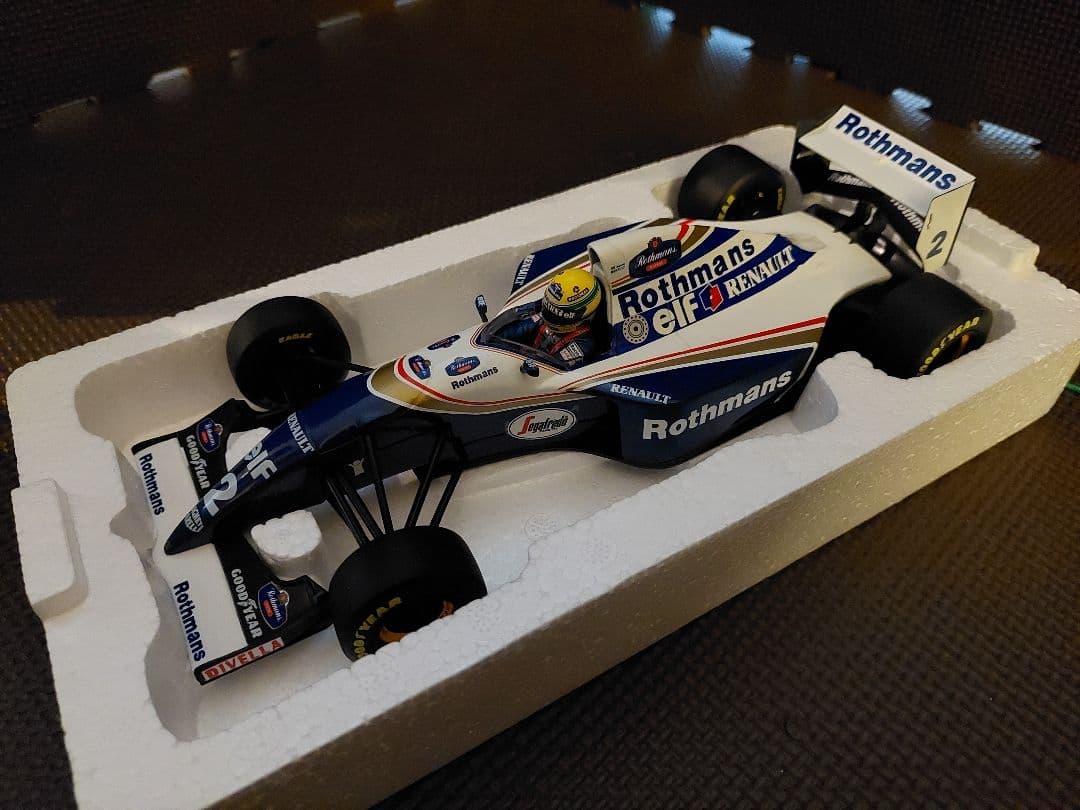 市村利行です。他の方は遠慮下さい FW16 A.セナ Rothmansロゴ