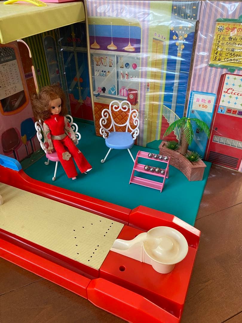 初代後期リカちゃん+夢のボーリング場 タカラ - メルカリ