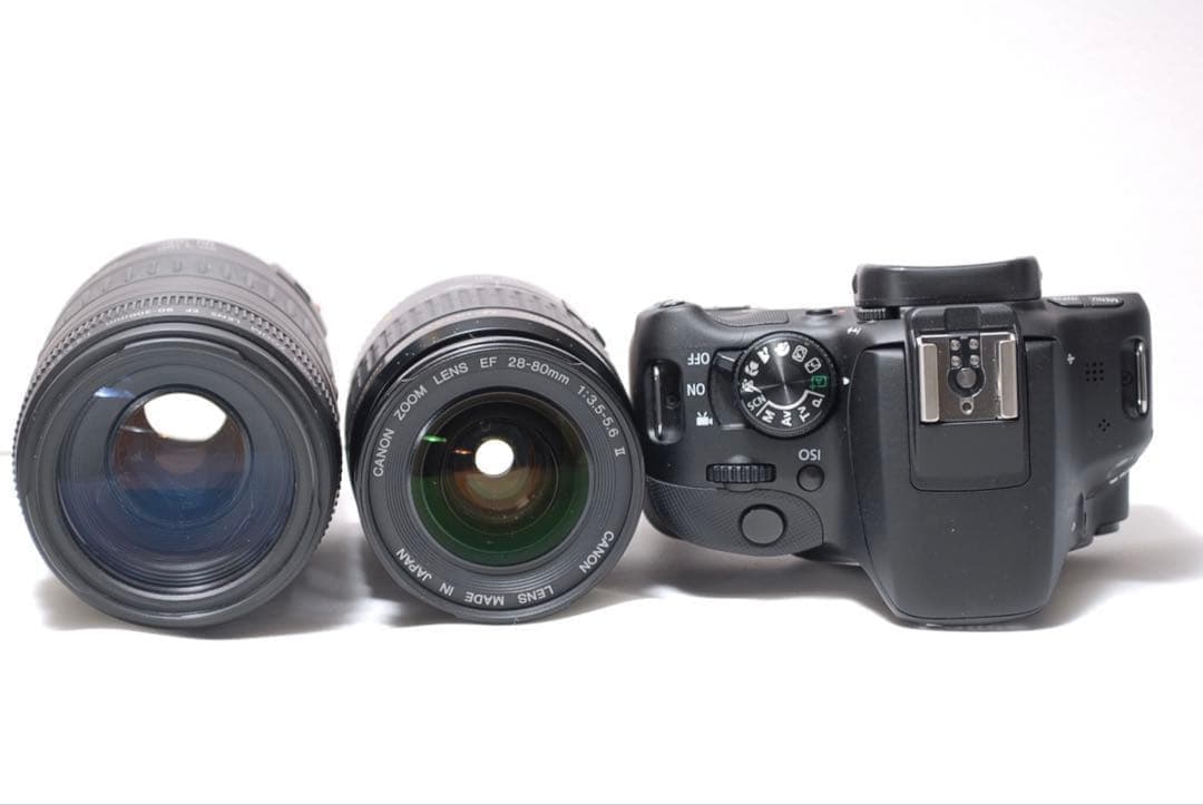 ✨野球観戦に✨ CANON KISS X7✨ダブルレンズ✨シャッター数584回