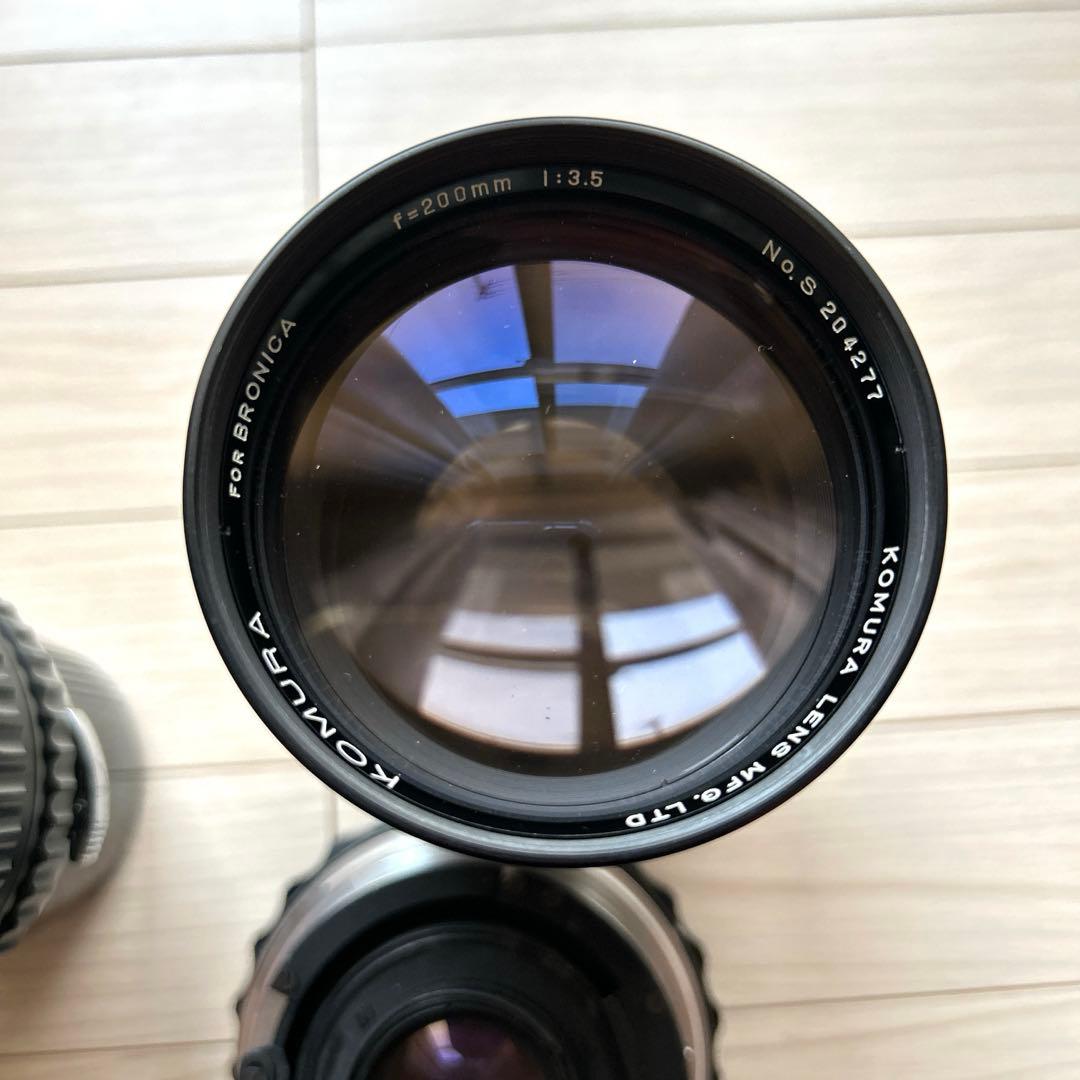 ZENZA BRONICA S2/EC用中判カメラレンズ 3本セット - メルカリ