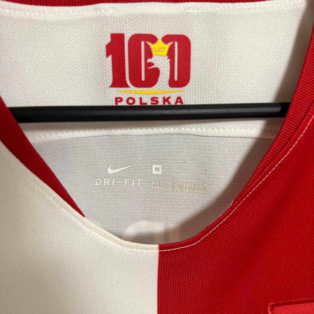 レヴァンドフスキ ユニフォーム ポーランド代表 100年記念 バルセロナ