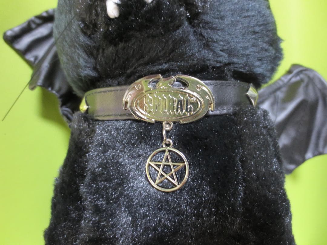新品 スパイラル バットキャット 黒猫ぬいぐるみ 悪魔 DEVIL - メルカリ