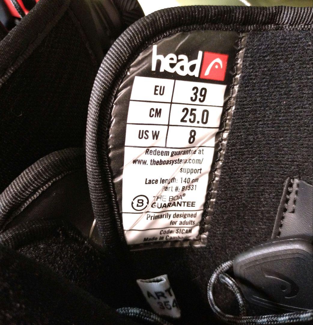 HEAD LEGACY スノーボードブーツ 女性用 25.0cm
