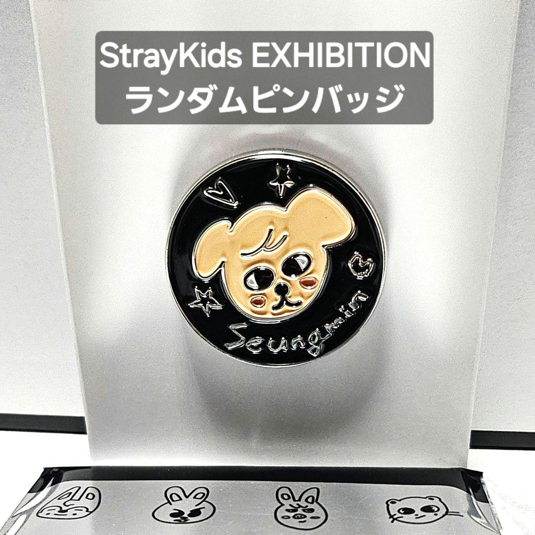StrayKids EXHIBITION 展示会 ランダムピンバッジ パピーム - メルカリ