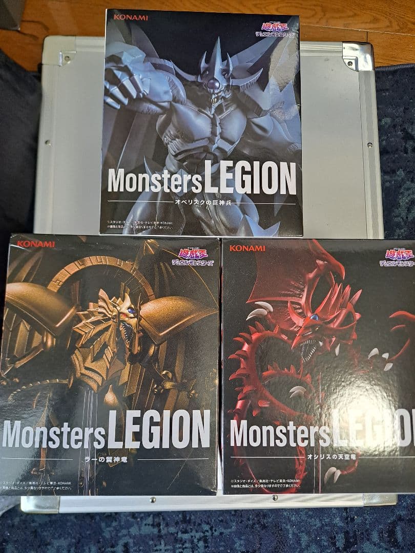 遊戯王 三幻神 フィギュア セット - メルカリ