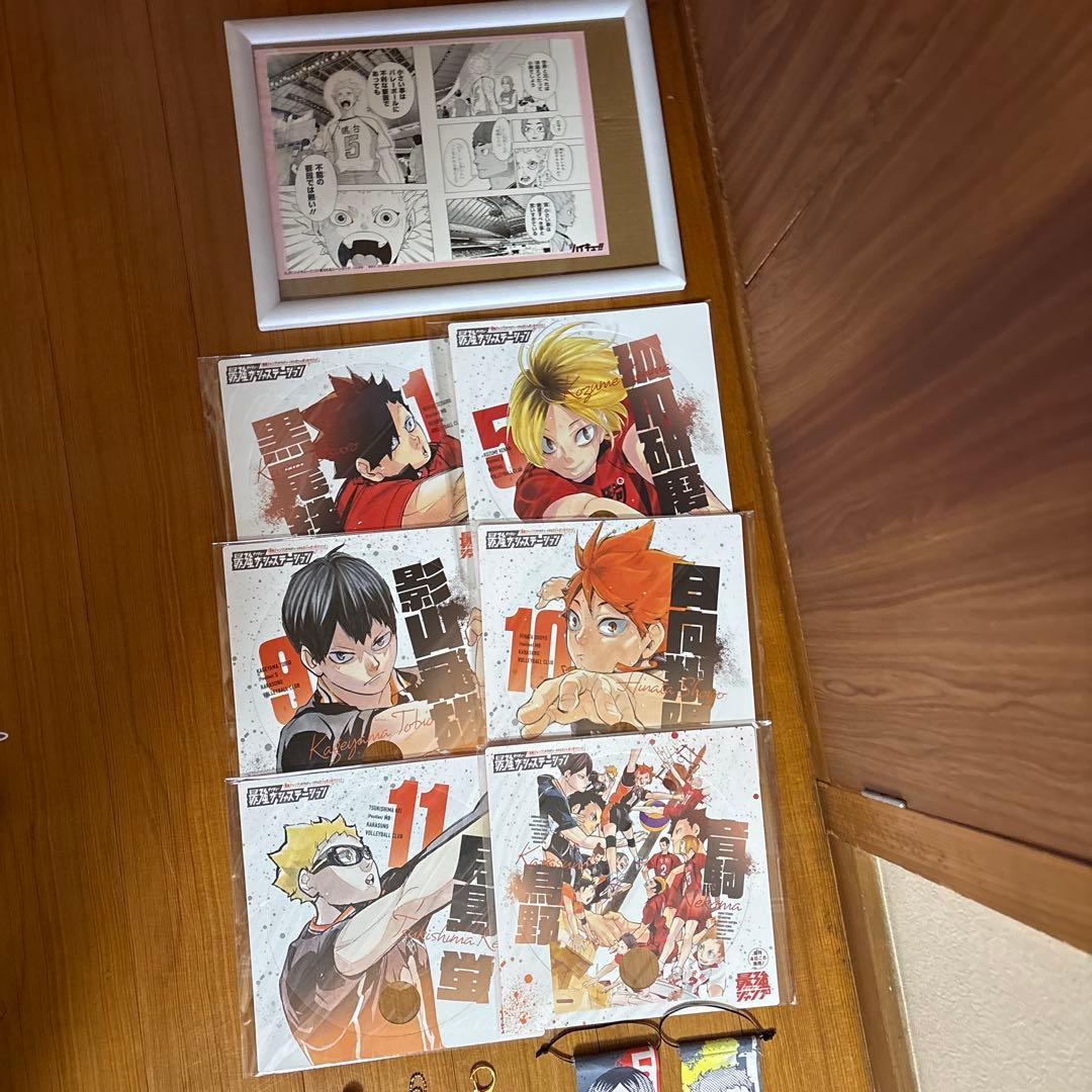 ハイキュー！！　グッツ　まとめ売り　缶バッジ　アクリルスタンド　キーホルダー