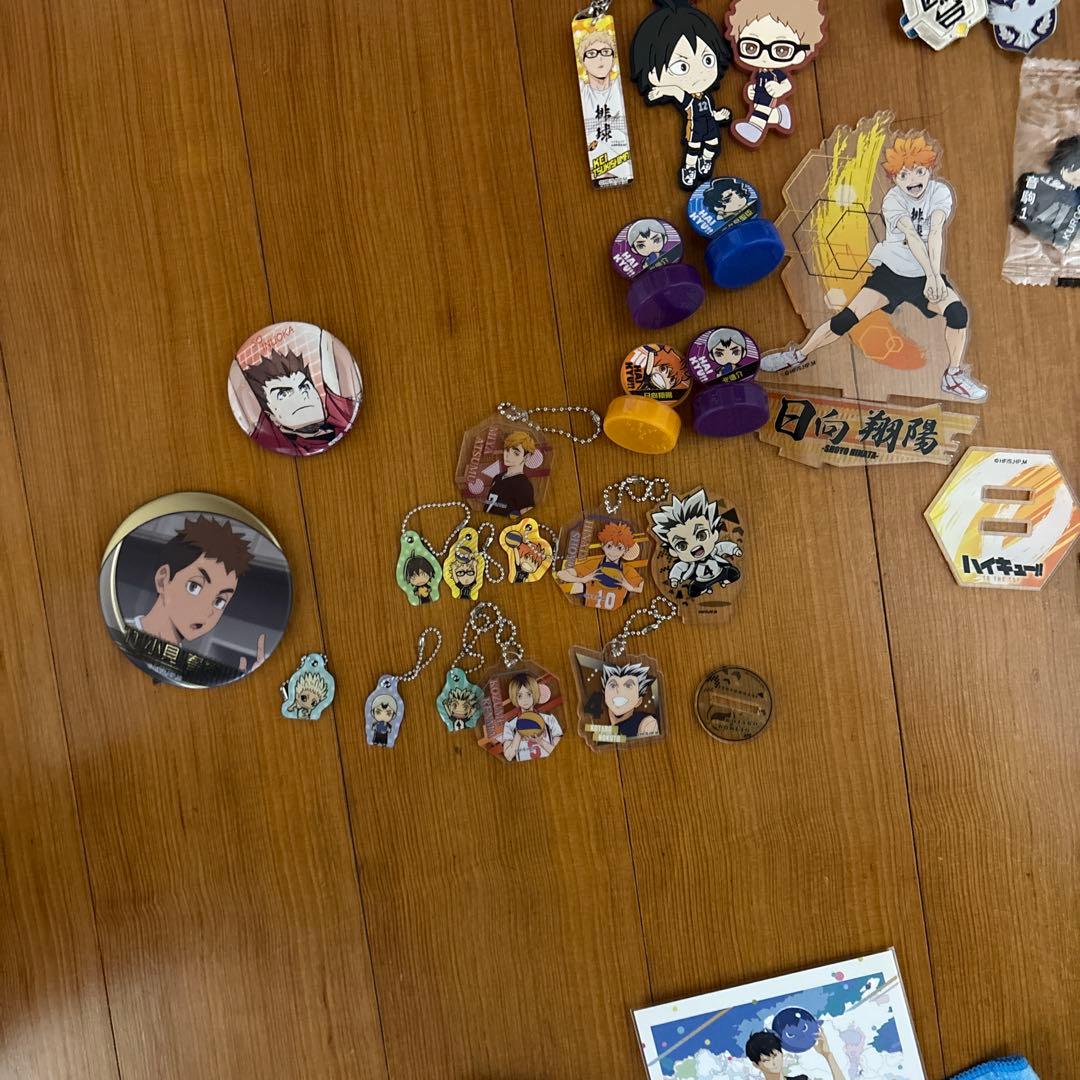 ハイキュー！！　グッツ　まとめ売り　缶バッジ　アクリルスタンド　キーホルダー