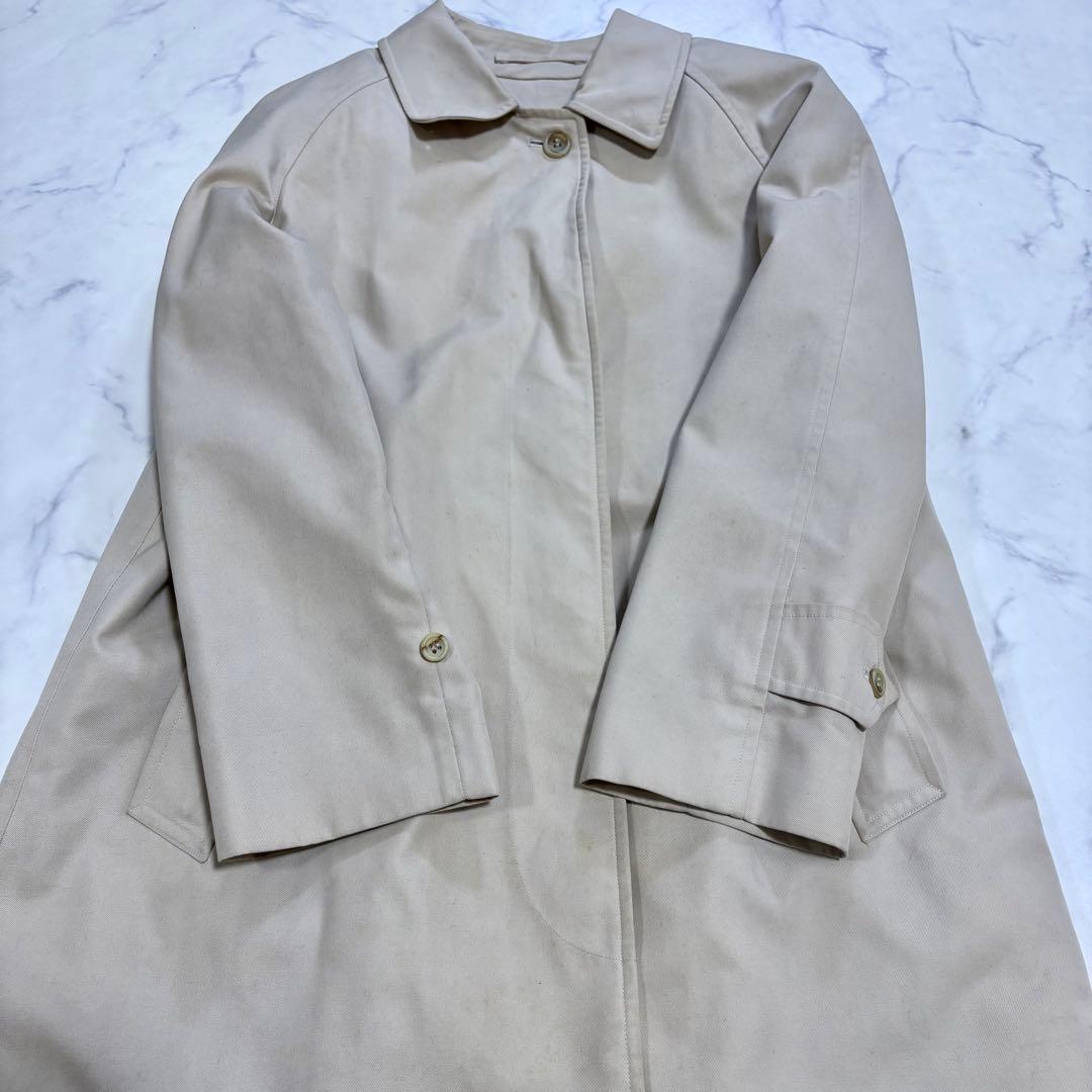 バーバリー ステンカラーコート ライナー ノバチェック S ベージュ