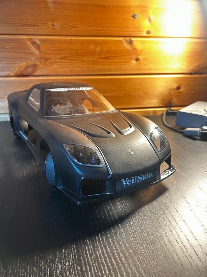 3Racing Sakur D5RR シャーシ VeilSideRX-7ボディ えっ？これRX-7なの！？ ワイスピに登場するド派手な “ヴェイルサイド