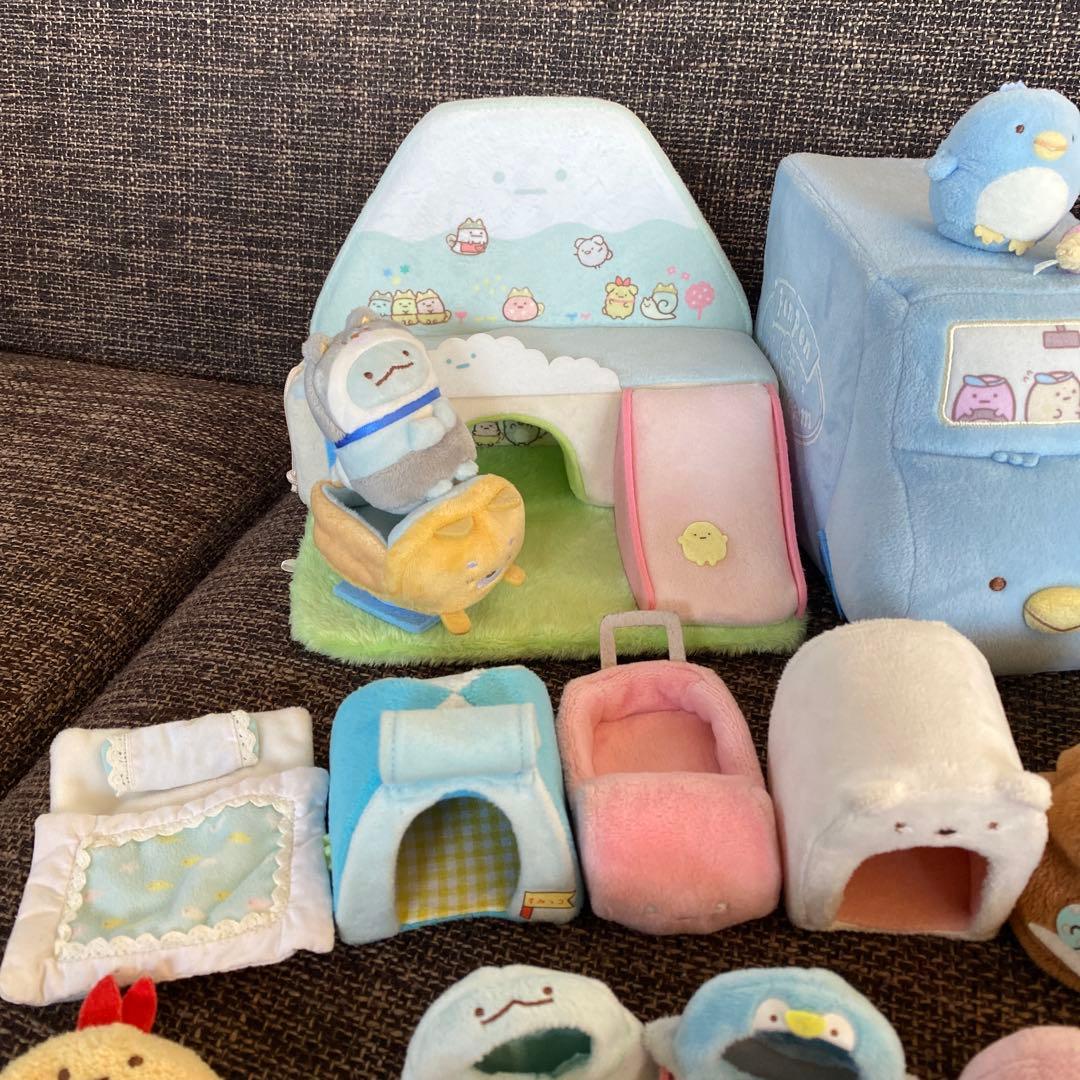 【まとめ売り】すみっコぐらし てのりぬいぐるみ ハウス コレクション