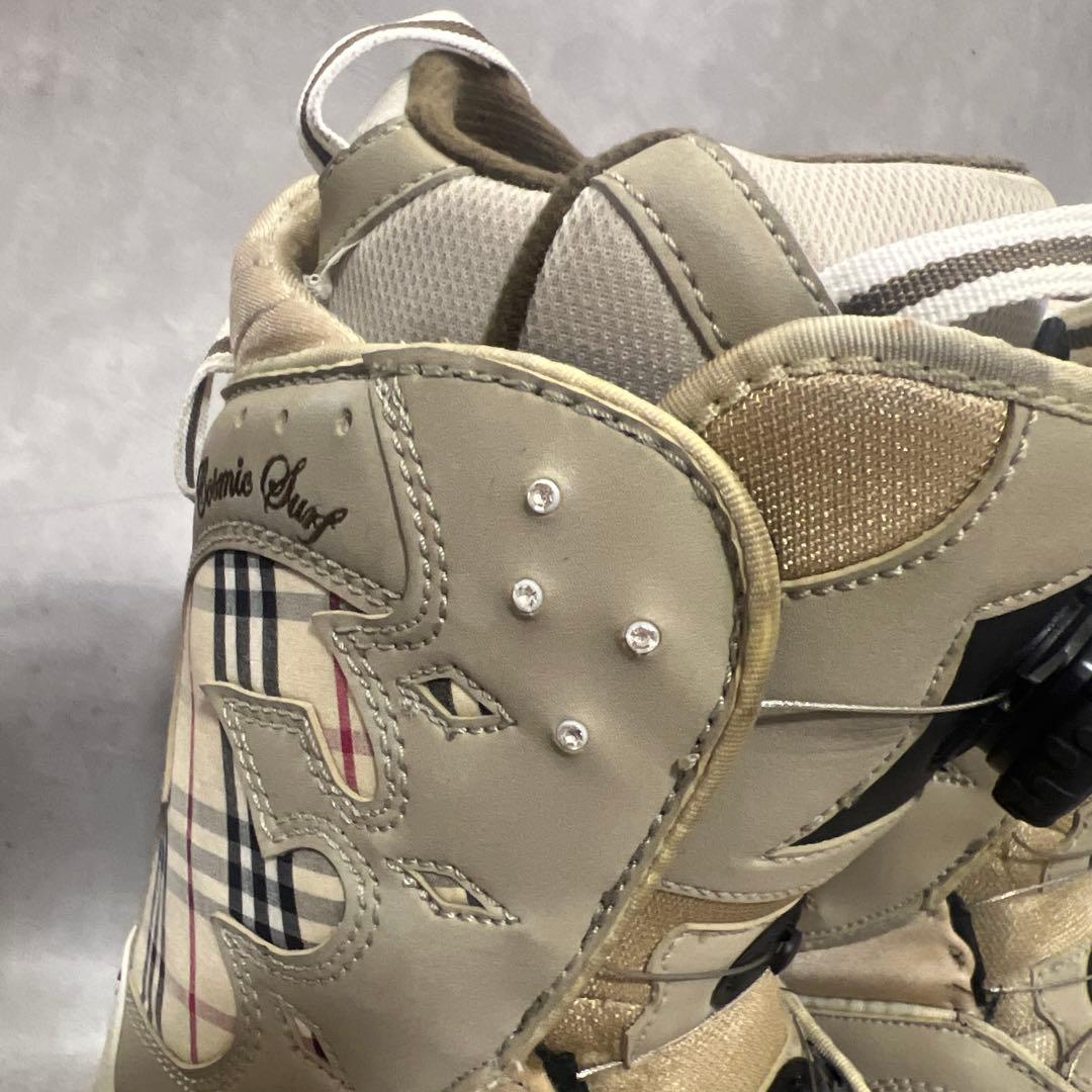 【美品】COSMIC SURF スノボブーツ Boaダイヤル式 24.5cm