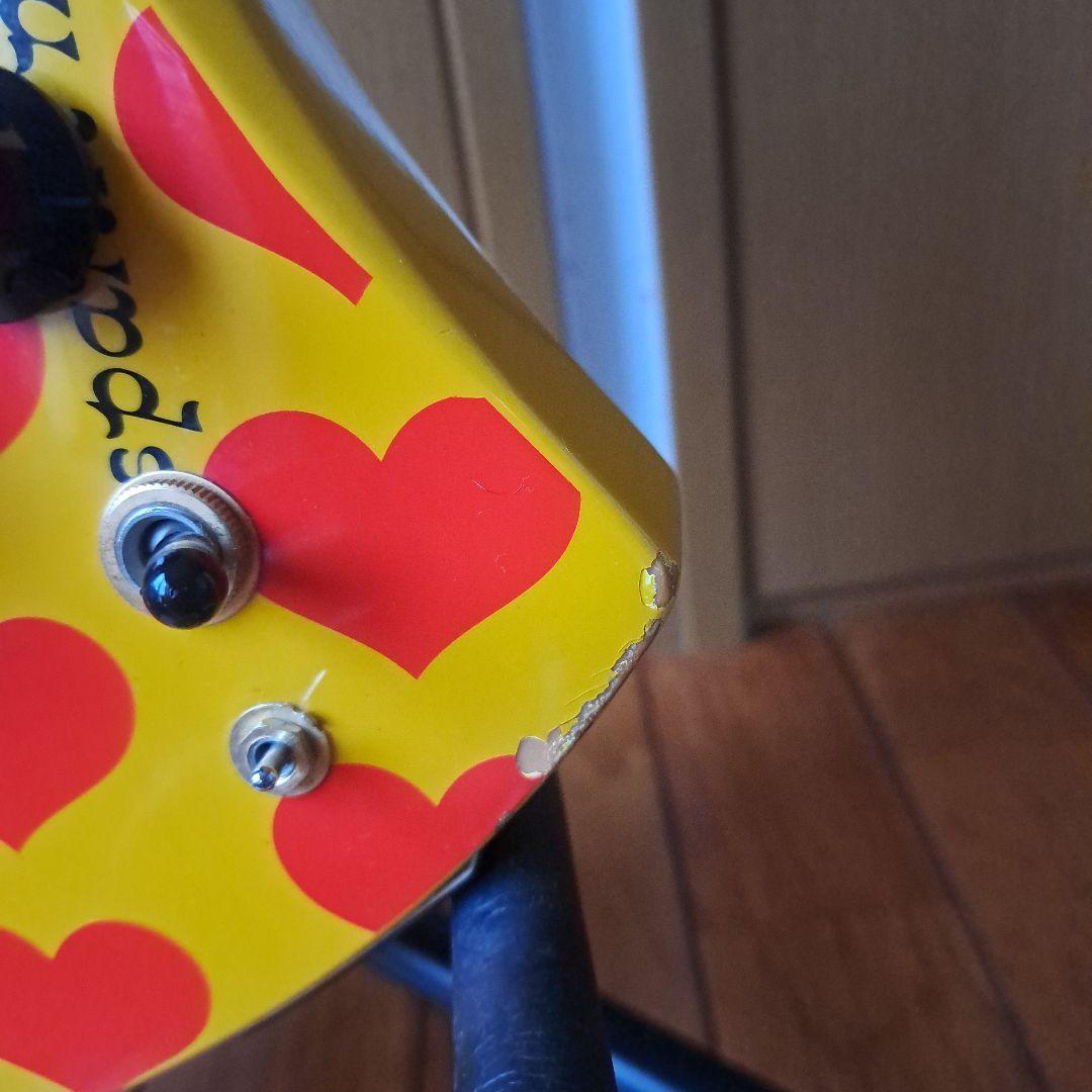 hide イエローハートjr ミニギター X Hide Signature ヒデ - メルカリ