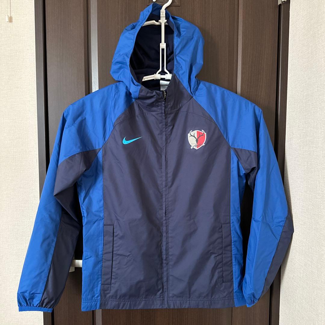 鹿島アントラーズ 支給品 ウィンドブレーカー M ウィンドブレーカー（ブラック×ホワイト） – 鹿島アントラーズFC