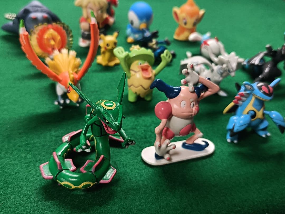 当時物　ポケモン　モンコレ　指人形など　計17個セット