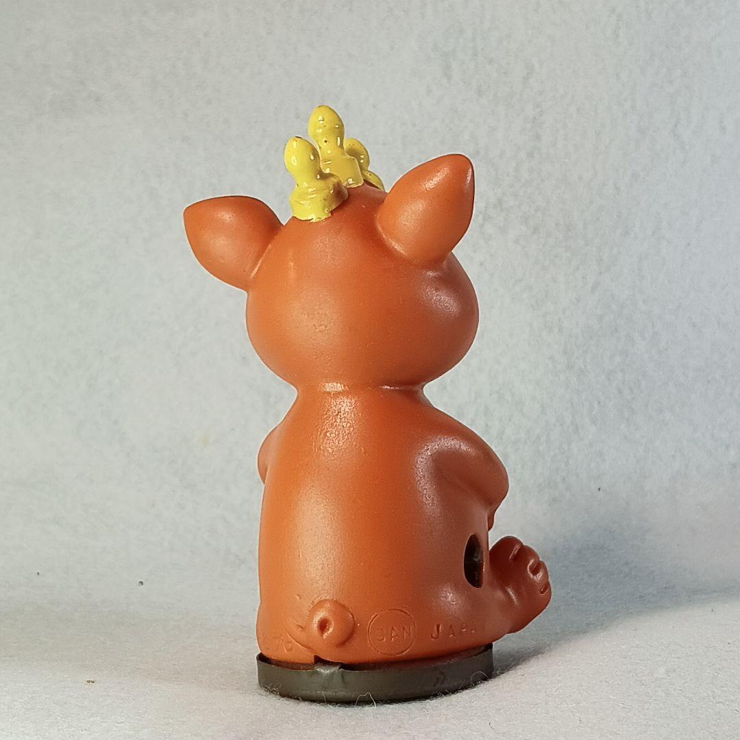 マルサン 快獣ブースカ 丸美屋 あじかつを ノベルティ版 ゼンマイ 怪獣 ソフビ