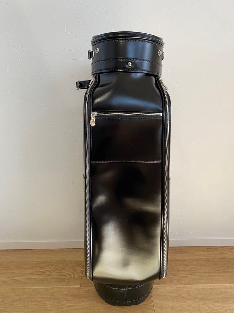 キャスコ 本革 キャディバック KS-096 ブラック 8.5インチ - メルカリ