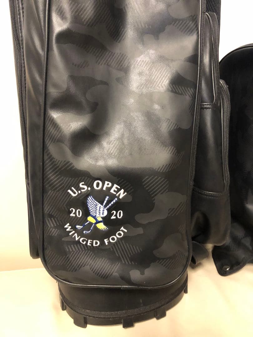 送料込み】超希少 U.S. OPEN 優勝者キャディバッグ アルミフレーム迷彩