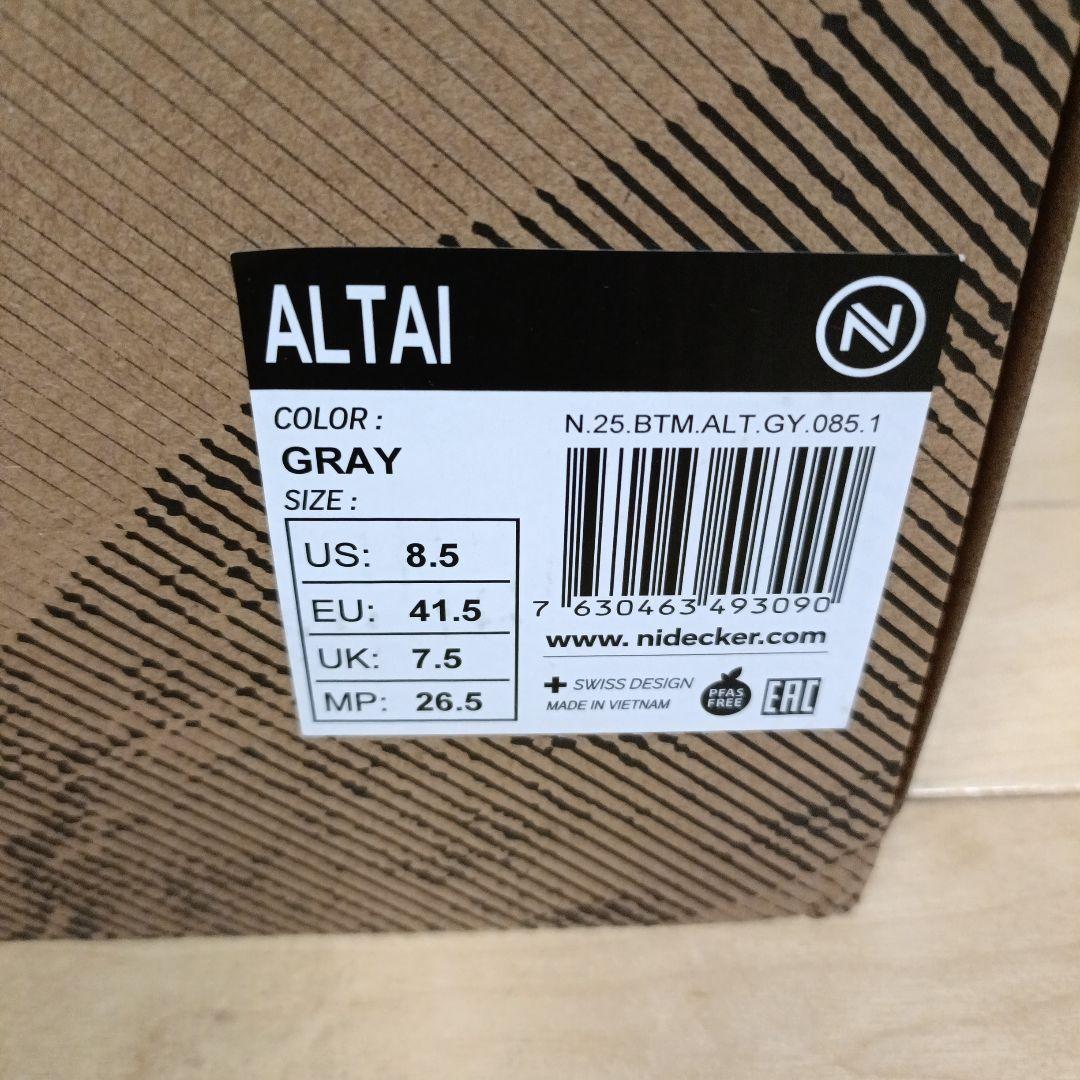 未使用　24-25NIDECKER ALTAI スノーボードブーツ 26.5cm