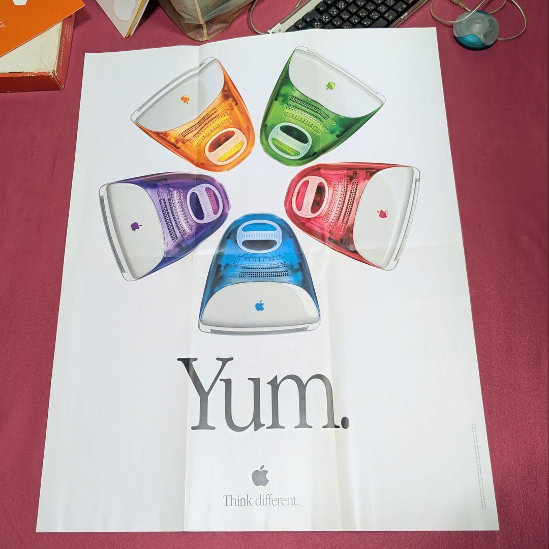 画像数増○美品【超希少フルセット】iMac G3 /当時ポスター/シール/etc