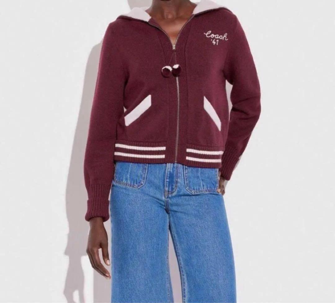 coach ニットカーディガン　パーカー 公式】COACH – コーチ | ニット カーディガン