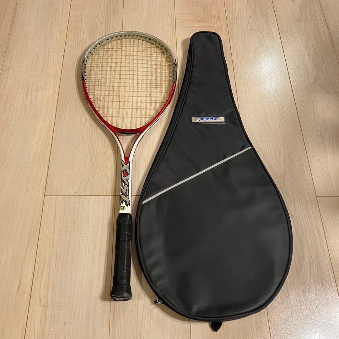 mizuno】ジスト XYST ZZ ソフトテニスラケット 赤 ミズノ - メルカリ