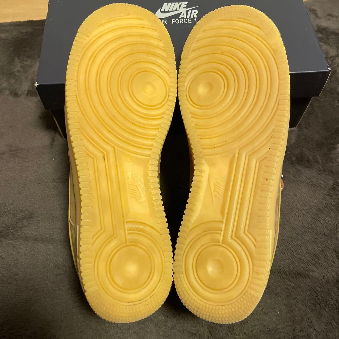 Nike Air Force 1 ブラウン スニーカー ウィート 29.0 - メルカリ