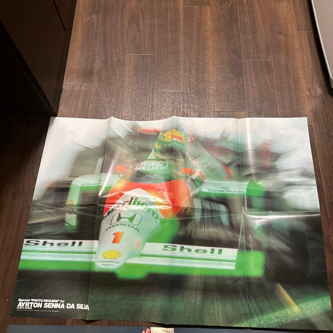 93ブラジルGP優勝 ・アイルトン・セナ ポスター F1ポスター - メルカリ