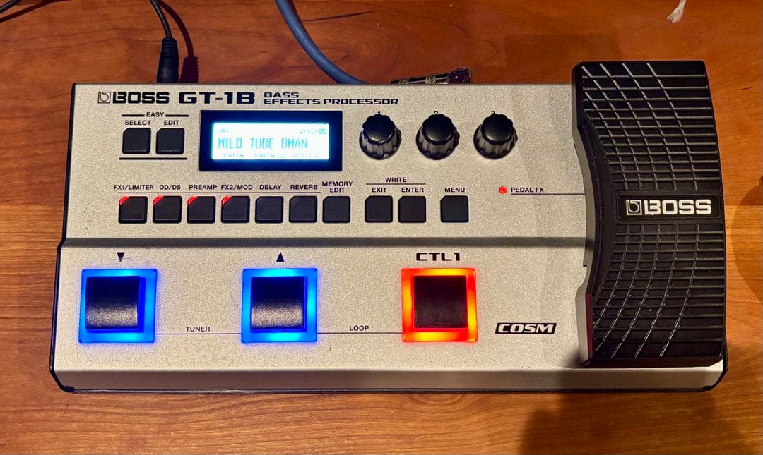 BOSS GT-1B ベースエフェクター　ボス　ベース BOSS GT-1B マルチエフェクター ベース 初心者 チューナー内蔵