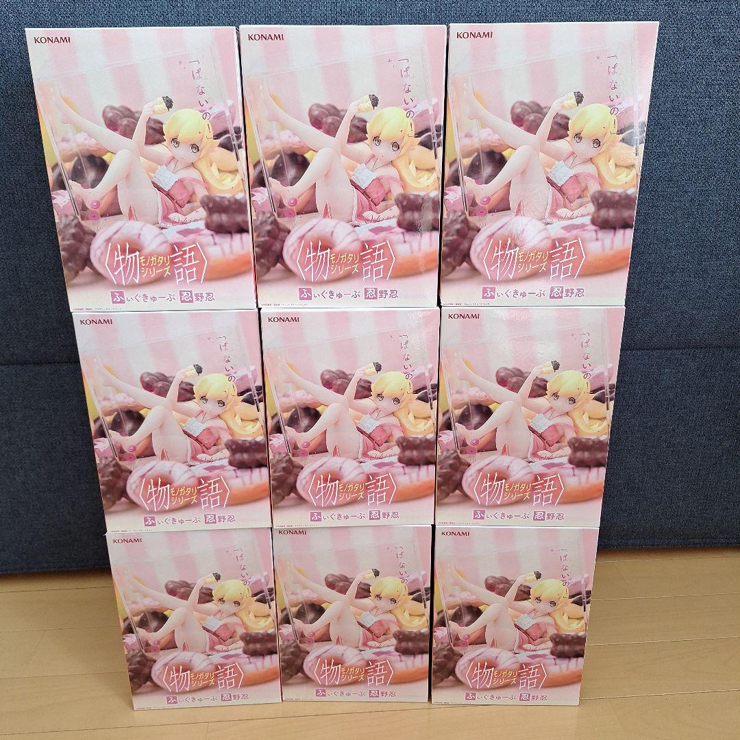 物語シリーズ 忍野忍 フィギュア ふぃぐきゅーぶ　9個セット 物語〉シリーズ Desktop Cute フィギュア 忍野忍タイトープライズ詳細