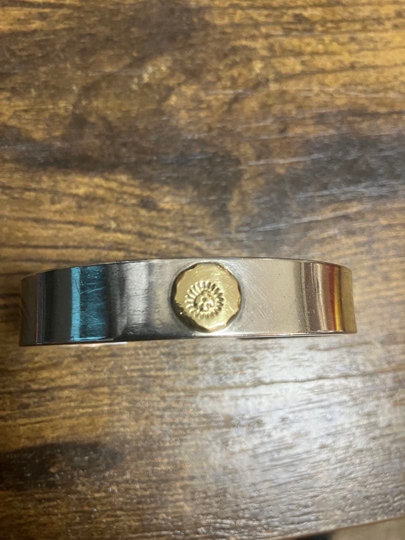 《美品》WINGROCK ウイングロック　k18ポイント付き ブレス　バングル