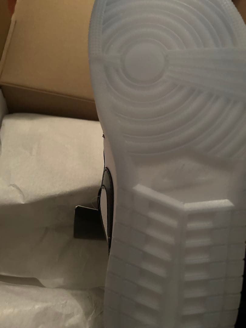 エアジョーダン1ローse ブラック　ホワイト　箱付き　未使用 27.5cm