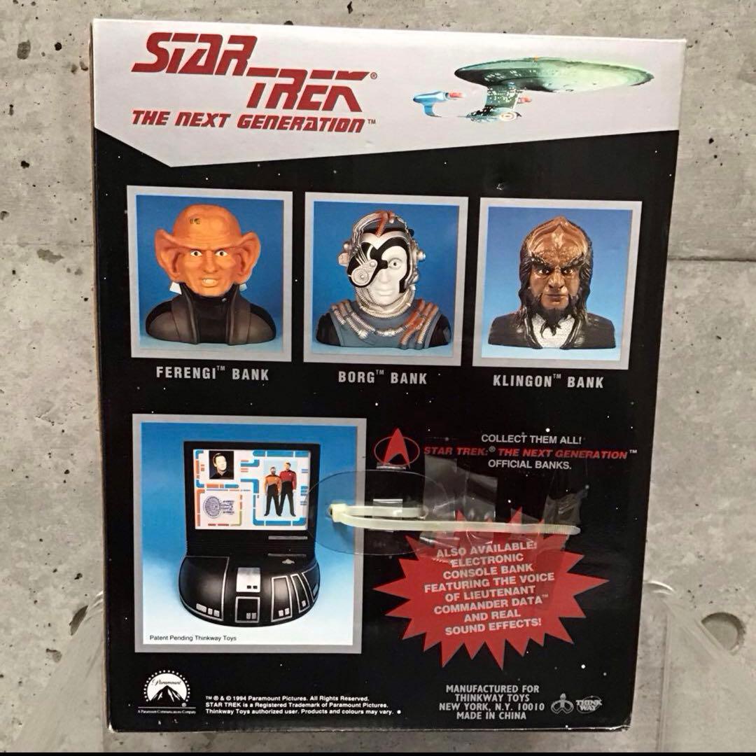 90s STAR TREK コレクターシリーズBANK 新品 スタートレック