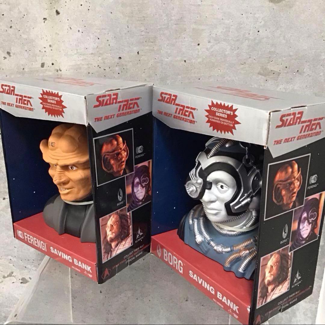 90s STAR TREK コレクターシリーズBANK 新品 スタートレック