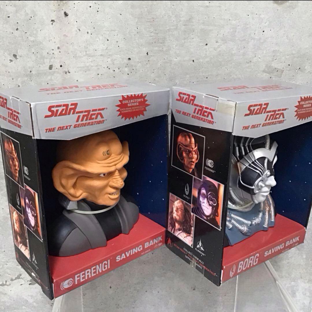 90s STAR TREK コレクターシリーズBANK 新品 スタートレック